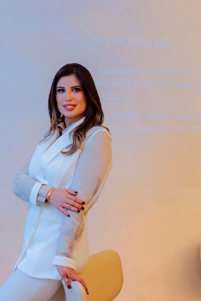 Dra. Mariana Damasio, cardiologista da Ritmo MD em Porto Alegre.